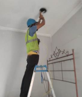 Pasang Smoke Detector PLN Wangon